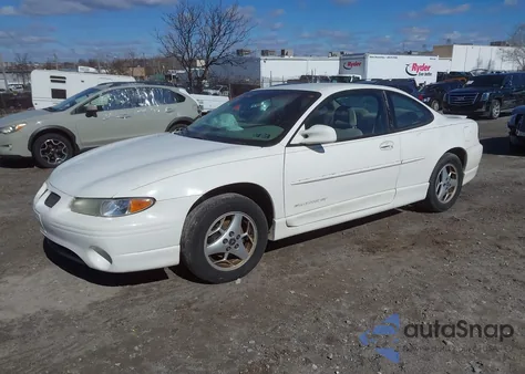 2002 Pontiac Grand Prix Gt из США, поврежденный, VIN 1G2WP12K62F250602